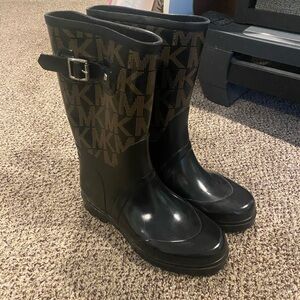 Michael Kors Rubber Printed Rain Boots
